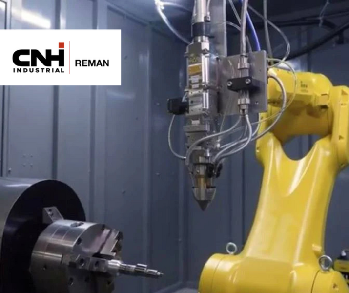 CNH Industrial Reman Adds Robotic Laser Cladding System