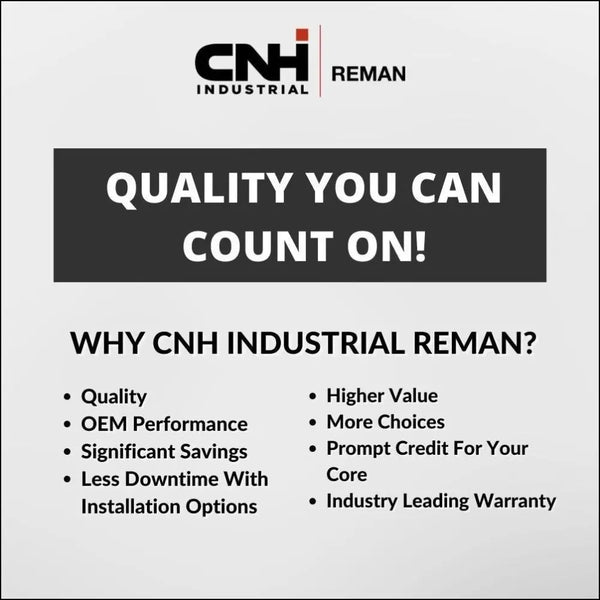 New Holland CE Reman Basic Engine with Turbocharger - 4-Cylinder #SBA133792R